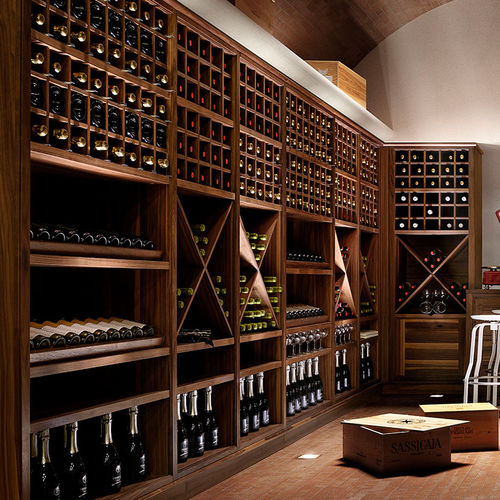 Cantinetta professionale - CALENDARIO - L'OTTOCENTO - installazione libera / in legno