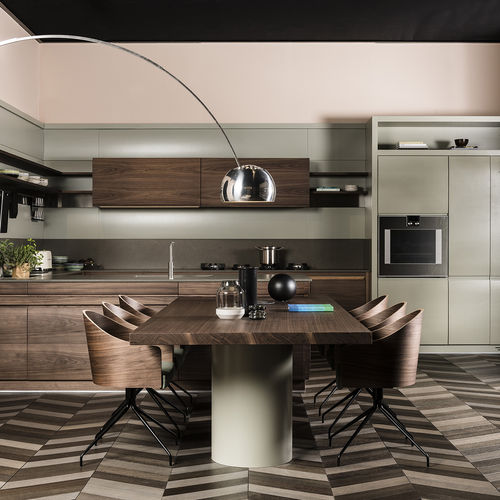 Cucina contemporanea - CHRONOS - L'OTTOCENTO - in legno massiccio / in legno laccato / in noce