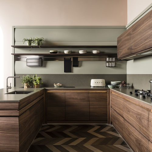 Cucina contemporanea - CHRONOS - L'OTTOCENTO - in legno massiccio / in legno laccato / in noce