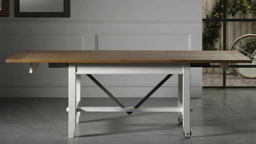 Tavolo contemporaneo - ROTELLA - L'OTTOCENTO - in legno / rettangolare / allungabile