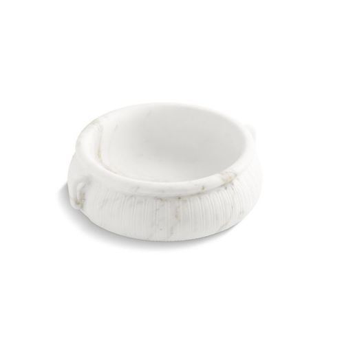 Lavabo da appoggio - KASOS - KALLISTA - in marmo / rotondo / senza foro