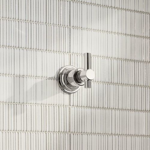 Servomuto da parete moderno - CENTRAL PARK WEST&reg; - KALLISTA - in cromo / in ottone / singolo