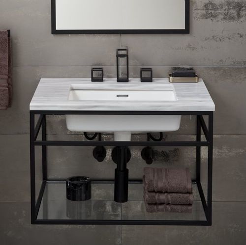 Supporto per lavabo in metallo - GRID&trade; - KALLISTA