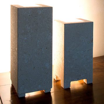 Lampada da tavolo - Oro - stonebreakers - in pietra / contemporanea / con cavo