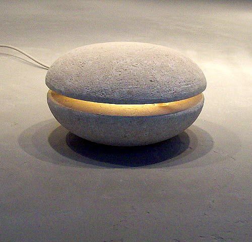 Lampada da pavimento - bIGoUt - stonebreakers - in pietra / contemporanea / con cavo