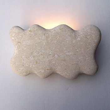 Applique contemporanea - Nuvola - stonebreakers - da interno / in pietra / fissa
