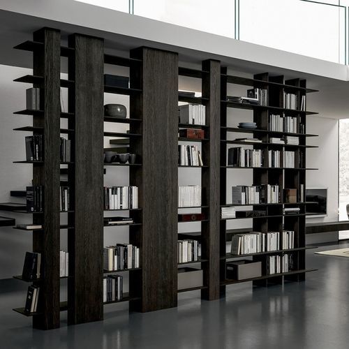Libreria contemporanea - BLADE - MODULNOVA - in legno