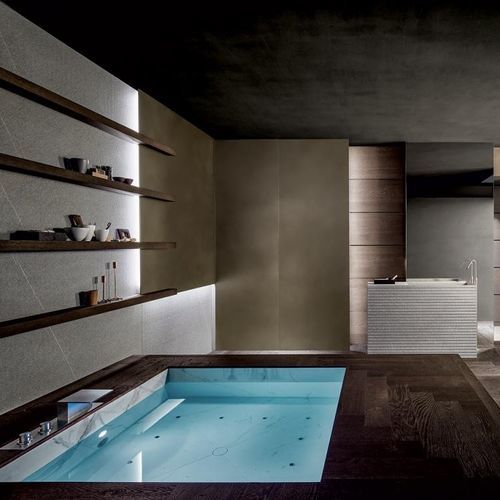 Spa da incasso - BLADE - MODULNOVA - rettangolare / multiposto / da interno