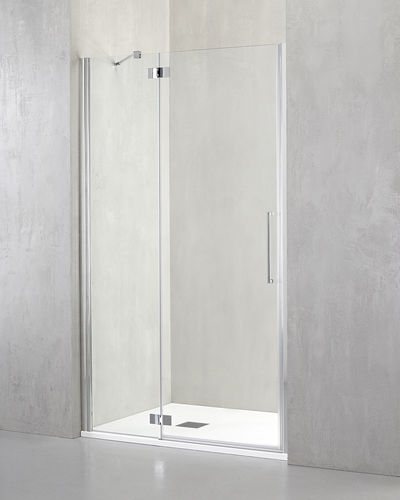 Parete doccia battente - FO-PBA - TDA - rettangolare / in vetro temprato