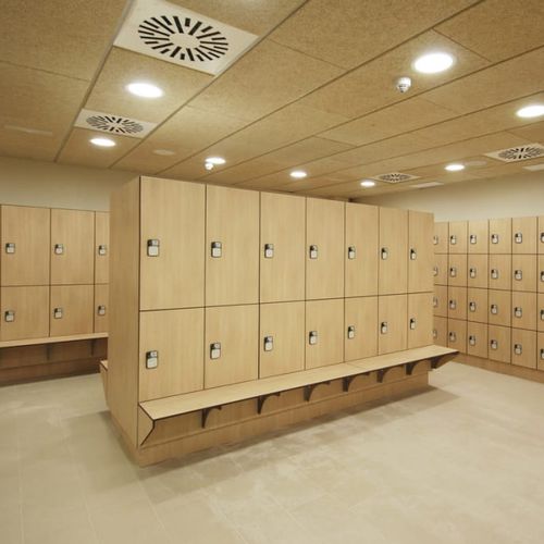 Armadietto spogliatoio in HPL - Inbeca Wellness Equipment S.L - per centro benessere / con sistema di sicurezza