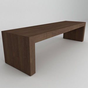 Panca per spogliatoio contemporanea - SQUARE - Inbeca Wellness Equipment S.L - in HPL / senza schienale / senza braccioli