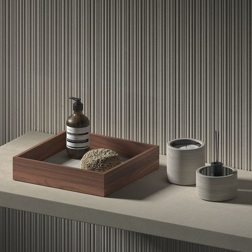 Portacandela in marmo - PIETRA L11 - Salvatori - di Piero Lissoni