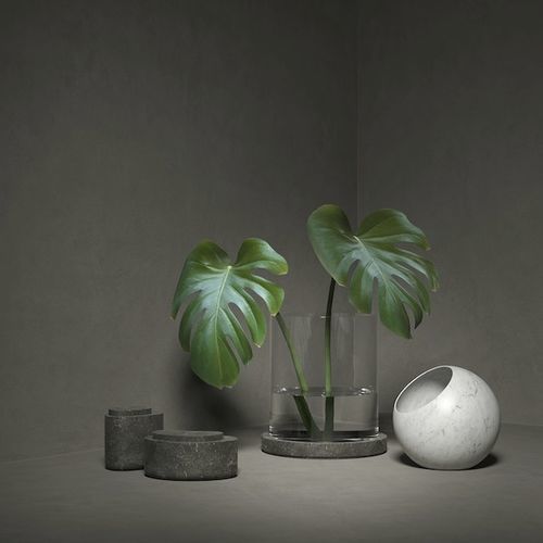 Lampada da pavimento - URANO  - Salvatori - in marmo / contemporanea / senza fili
