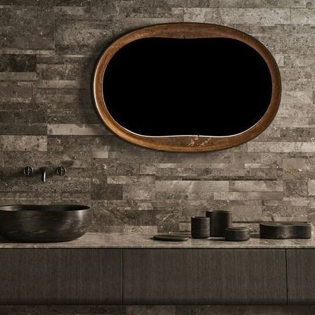 Lastra in pietra a muro - ANIMA - Salvatori - per interni / per vasca / per stanza da bagno