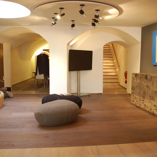Parquet multistrato - COUNTRY VULCANO RIVA MEZZO / WHITE OIL - mafi Naturholzboden GmbH - in rovere / oliato / spazzolato