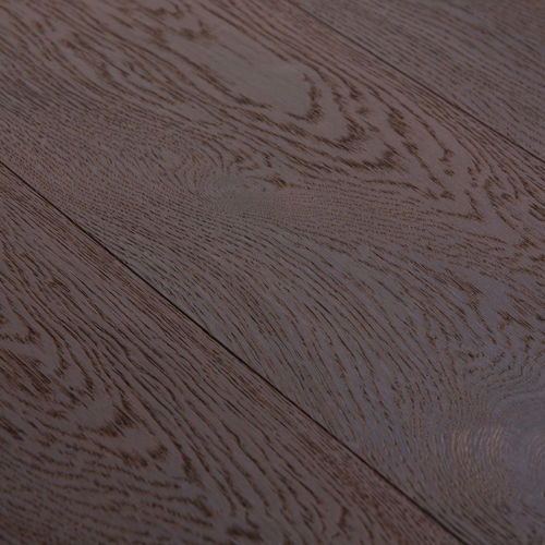 Parquet multistrato - NERO OAK VULCANO / WHITE OIL - mafi Naturholzboden GmbH - in rovere / oliato / spazzolato
