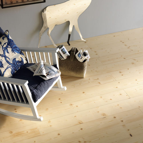 Parquet multistrato - WHITE OIL - mafi Naturholzboden GmbH - in picea / oliato / spazzolato