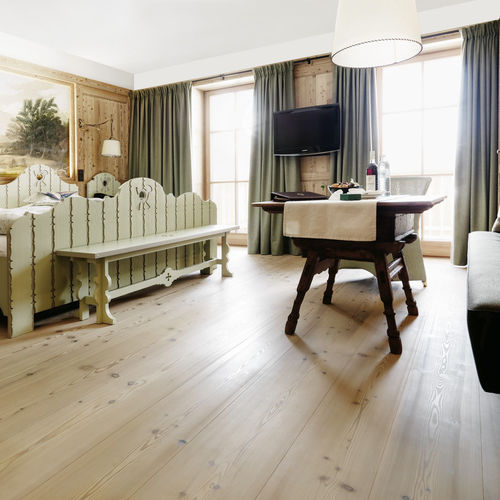Parquet multistrato - WIDE-PLANK / WHITE OIL - mafi Naturholzboden GmbH - in larice / oliato / spazzolato