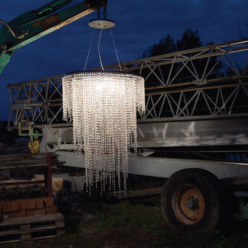 Lampadario contemporaneo - CRYSTAL DREAM O - MULTIFORME - in cristallo / LED / fatto a mano