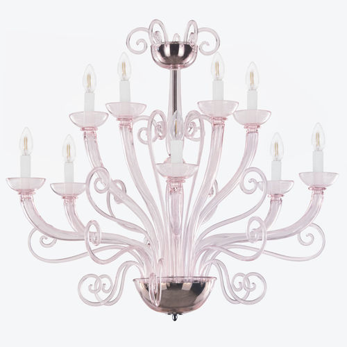 Lampadario classico - MELISANDA - MULTIFORME - in vetro di Murano / fatto a mano / su misura
