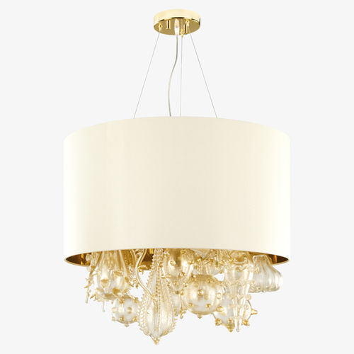 Lampada a sospensione - ABSOLUTE - MULTIFORME - in vetro soffiato / in vetro di Murano / in tessuto