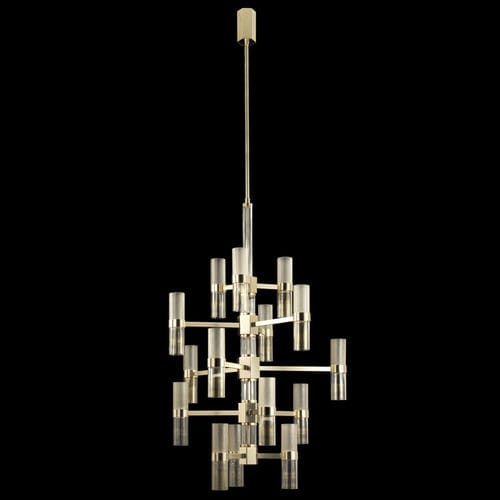 Lampadario contemporaneo - HEXIGO - MULTIFORME - in vetro soffiato / in vetro di Murano / LED