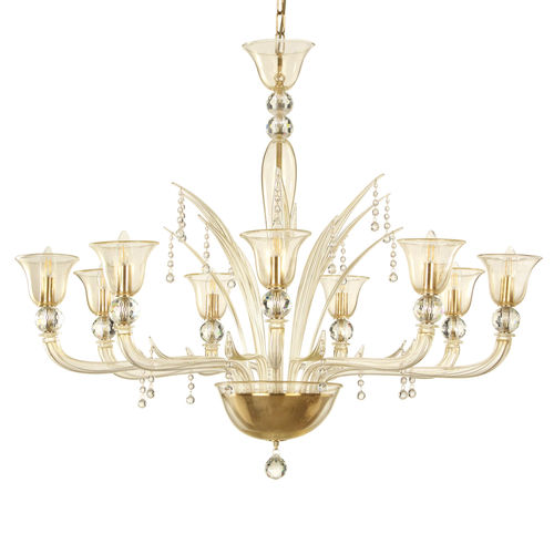 Lampadario in stile - TRESOR - MULTIFORME - in cristallo / in vetro di Murano / in vetro soffiato