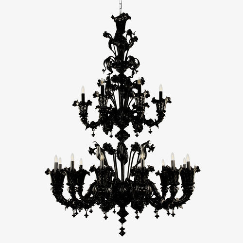 Lampadario in stile - GIUDECCA - MULTIFORME - in cristallo / in vetro di Murano / a incandescenza