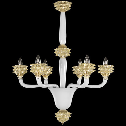 Lampadario classico - DIAMANTE - MULTIFORME - in vetro soffiato / in vetro di Murano / a incandescenza