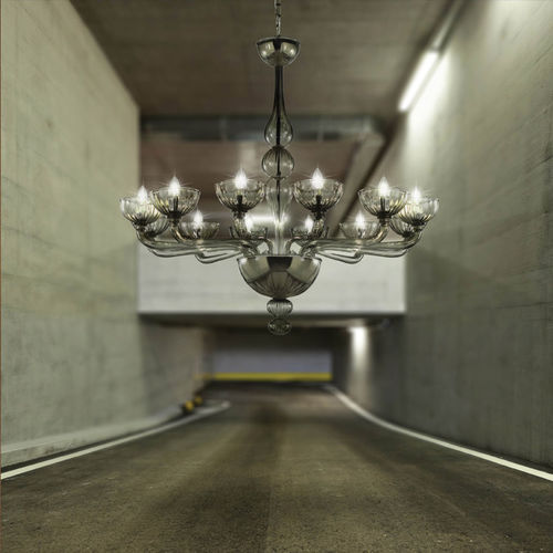 Lampadario classico - EDGAR - MULTIFORME - in vetro soffiato / in vetro di Murano / LED