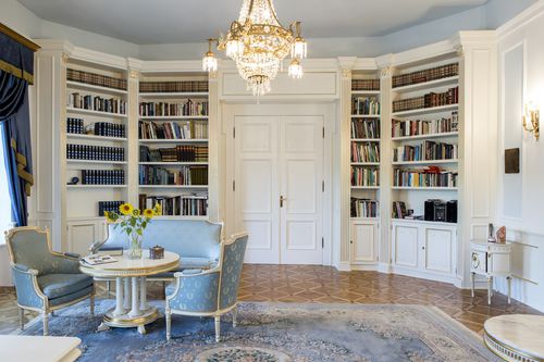 Libreria ad angolo - OFFICE - AKAN-handmade furniture - classica / in legno