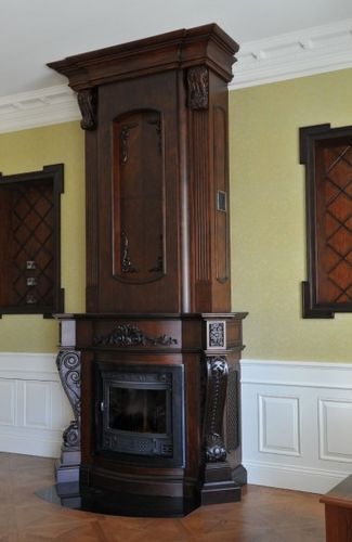 Cornice per camino classica - OTHER - AKAN-handmade furniture - in legno