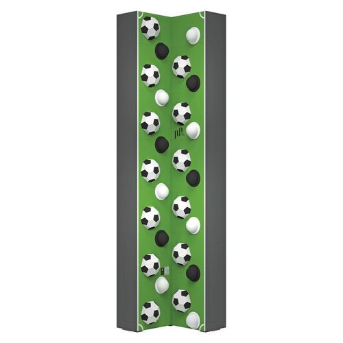 Parete d'arrampicata fissa - SOCCER   - Walltopia - per parco giochi / interattiva / da esterno