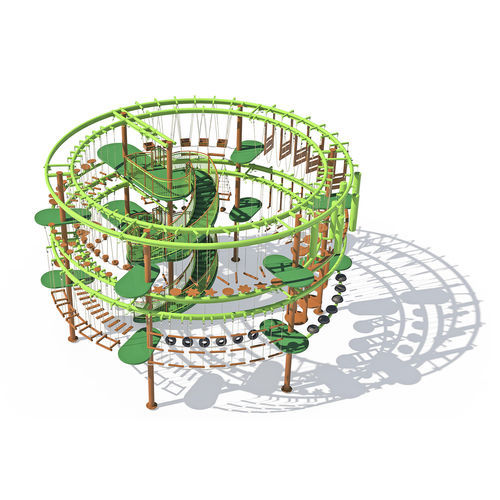 Percorso a ostacoli per fitness - CIRCLE  - Walltopia - per parco giochi / da slalom / piattaforma