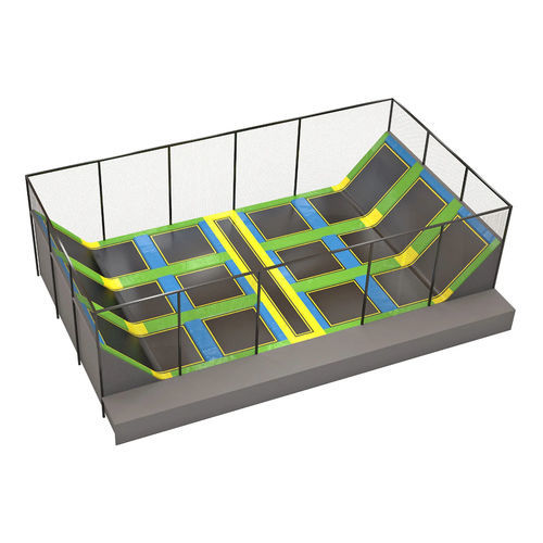 Trampolino per parco giochi - DODGE BALL COURT  - Walltopia - quadrato / per spazio pubblico / per scuola materna