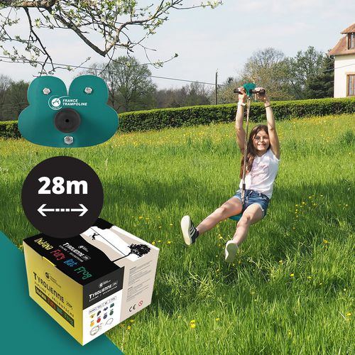 Teleferica per parco giochi - TYROLIENNE FROG - France Trampoline