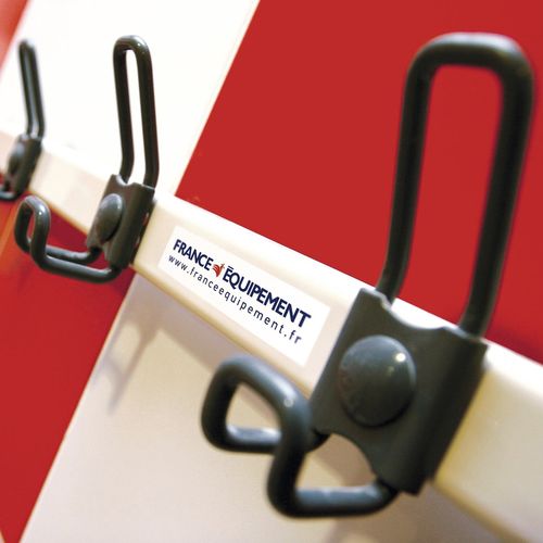 Appendiabiti da parete contemporaneo - 211.01.000 - FRANCE EQUIPEMENT - in acciaio / in acciaio galvanizzato / in laminato