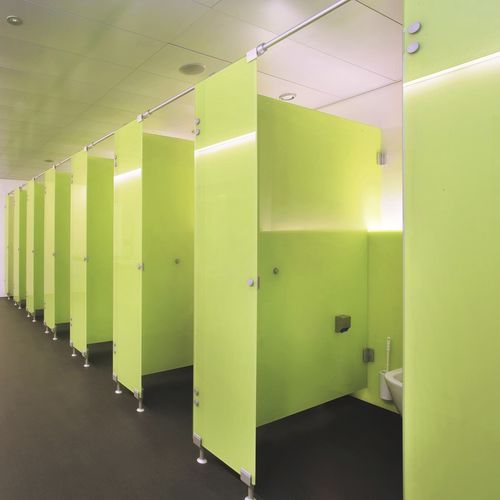 Cabina per bagni pubblici in vetro - CABRI 600 - FRANCE EQUIPEMENT - per toilette / per edifici pubblici