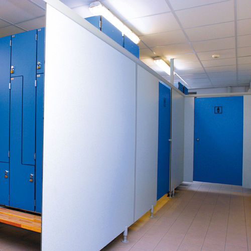 Parete amovibile - CLOISONNAGE - FRANCE EQUIPEMENT - in laminato / professionale / per sanitari