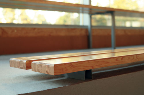Panca per spazi pubblici contemporanea - 226.1 - FRANCE EQUIPEMENT - in legno / in acciaio / in PVC