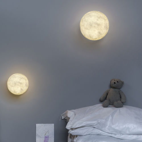 Applique contemporanea - A.MOON - in-es artdesign - da interno / in policarbonato / in Nebulite®