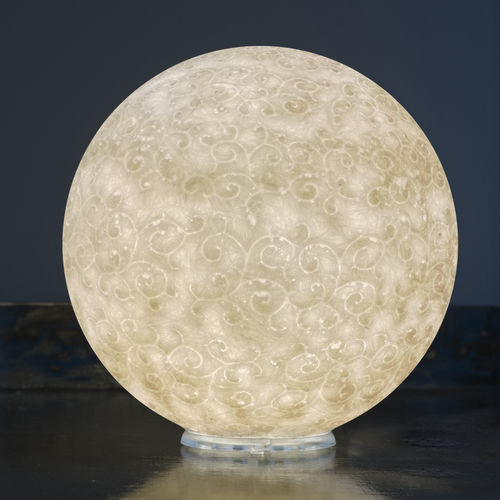 Lampada da tavolo - T.moon 2 Liberty - in-es artdesign - in policarbonato / in Nebulite® / in stile Art Nouveau