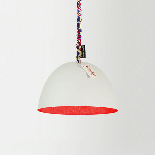 Lampada a sospensione - H2O AFRO - in-es artdesign - in metallo / in cotone / in Nebulite®