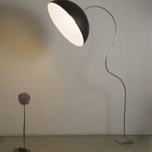 Lampada da terra - Mezza luna piantana - in-es artdesign - in acciaio / in ghisa / in Nebulite®