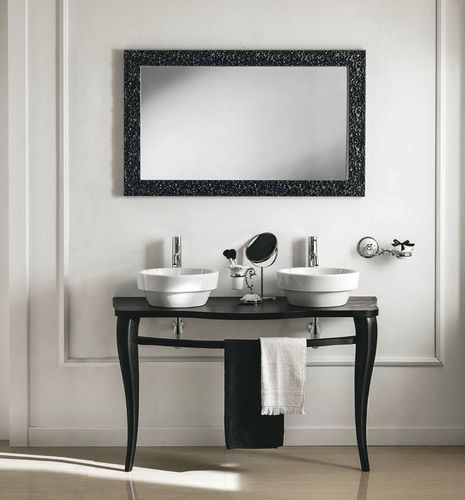 Mobile lavabo doppio - ISABELLA - EBAN - da appoggio / in legno / in stile