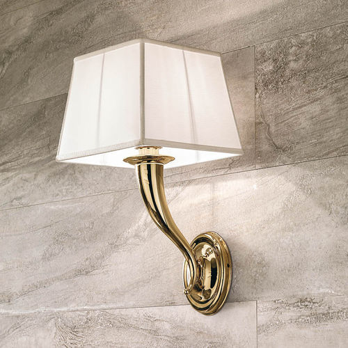 Applique classica - DIADEMA - EBAN - in metallo / quadrata / per stanza da bagno