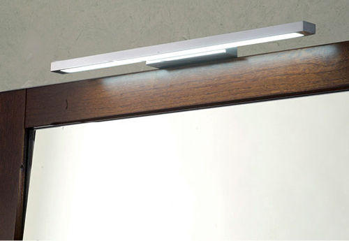 Applique contemporanea - IRIS - EBAN - in metallo cromato / lineare / per stanza da bagno