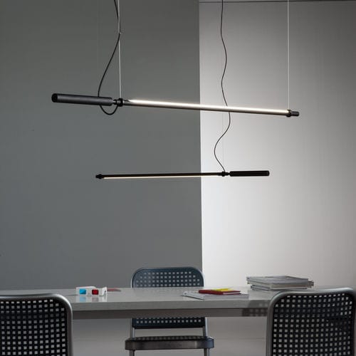 Lampada a sospensione - COLIBRI' - Martinelli Luce Spa - in alluminio anodizzato / in metacrilato / design originale