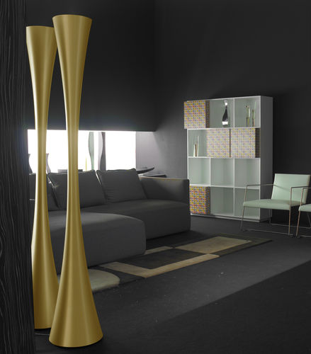 Lampada da terra - BICONICA  - Martinelli Luce Spa - in metacrilato / in resina / design originale