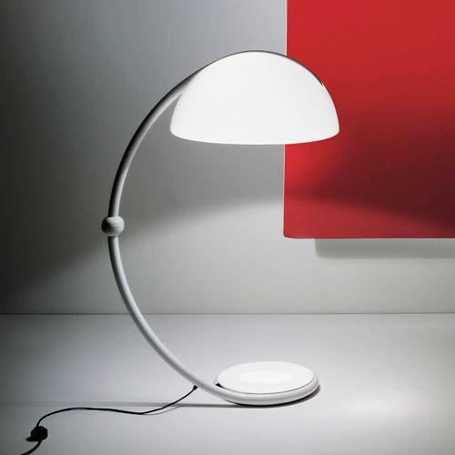 Lampada da terra - SERPENTE  - Martinelli Luce Spa - in metallo / in metacrilato / design originale